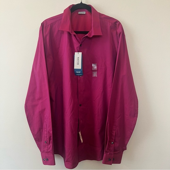 Kenneth Cole Reaction All Day Flex Shirt men’s XL-17 button down dress shirt new - Picture 1 of 14
